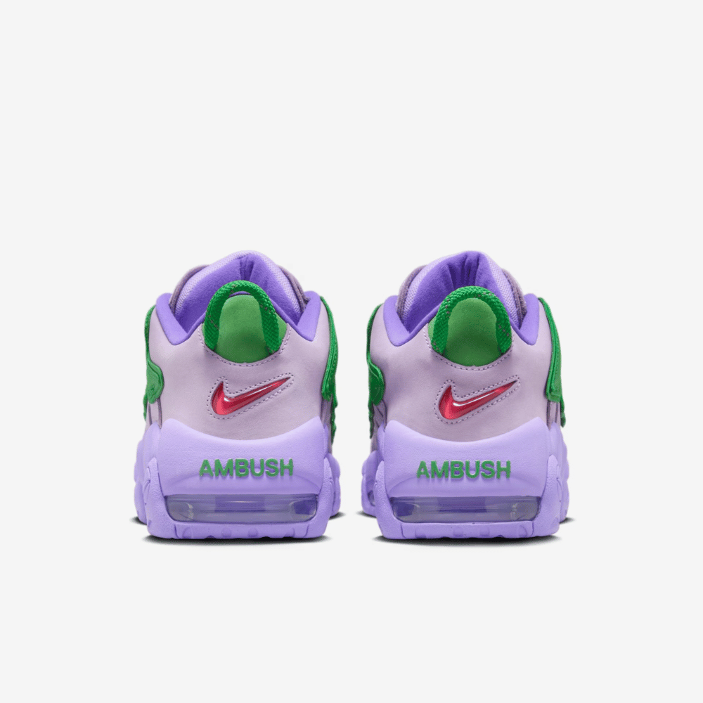 Ambush x Nike Air More Uptempo Lilac and Apple Green
