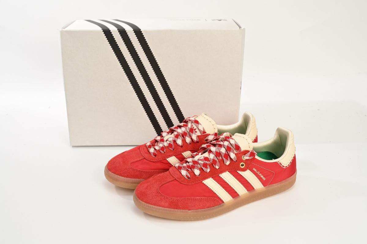 Adidas Samba OG White Red x Wales Bonner