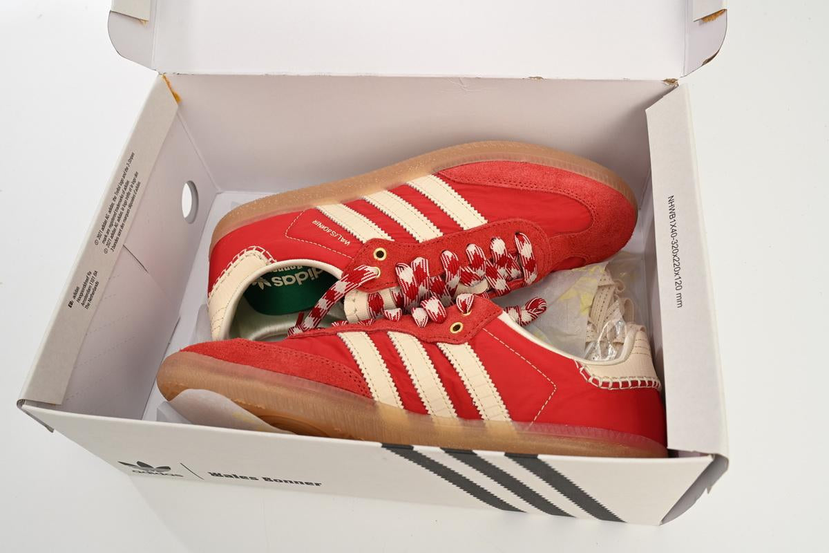 Adidas Samba OG White Red x Wales Bonner