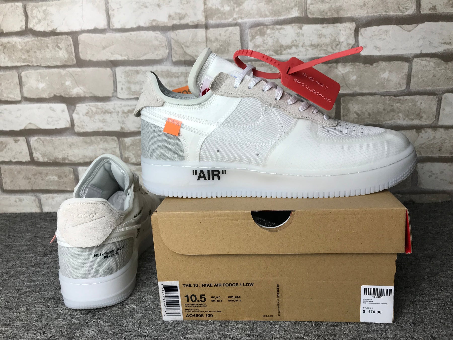 Nike Off-White x Air Force 1 Low 'The Ten'