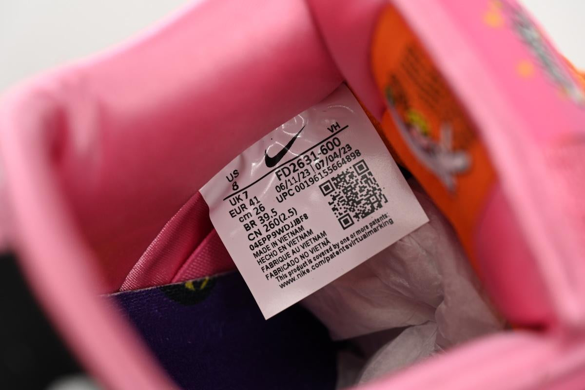 The Powerpuff Girls x Nike SB Dunk Low Blossom