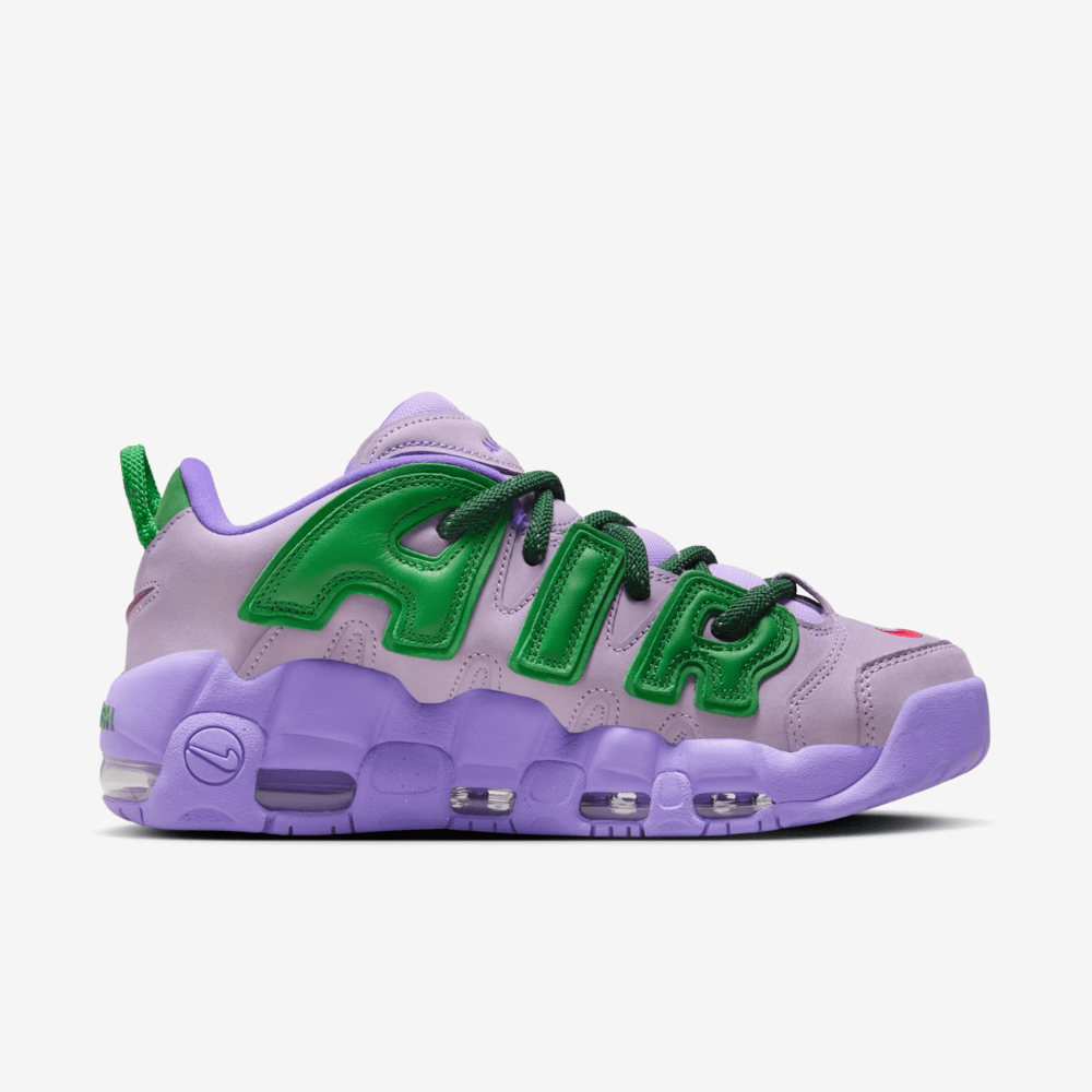 Ambush x Nike Air More Uptempo Lilac and Apple Green