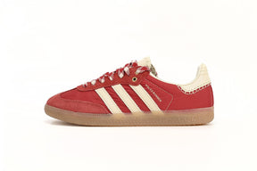 Adidas Samba OG White Red x Wales Bonner