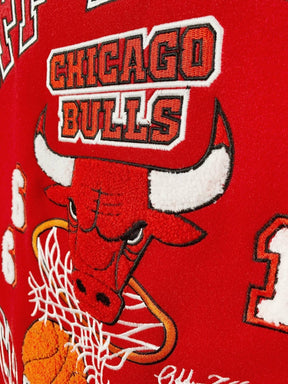 Jaqueta college Off-White™ c/o Chicago Bulls