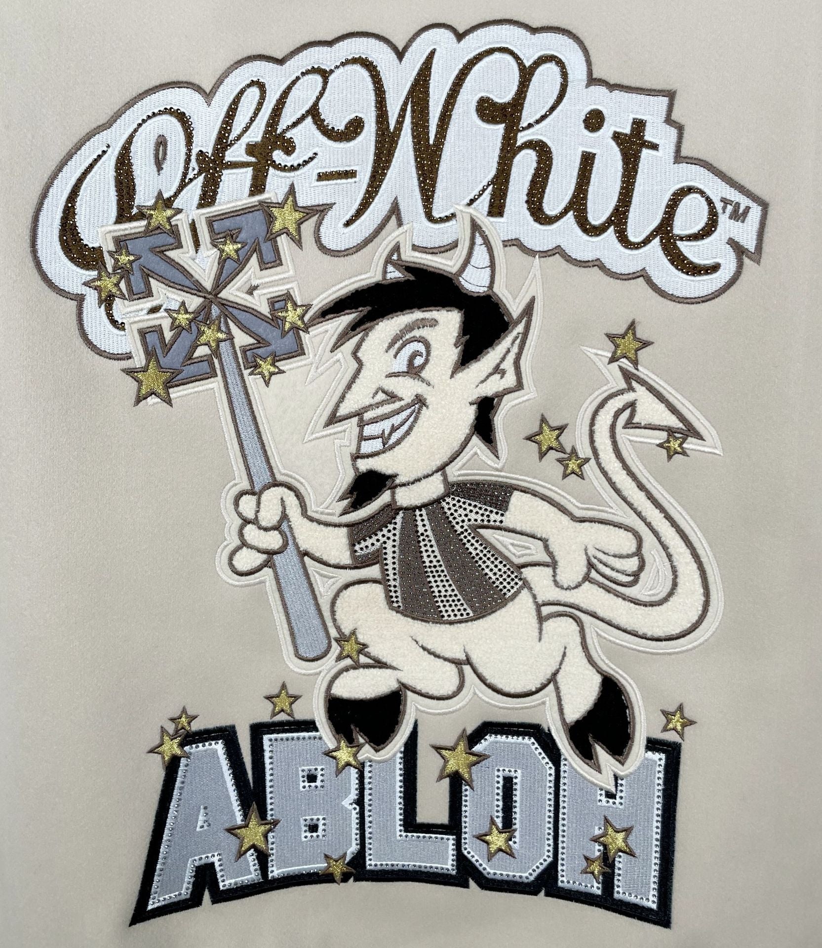 Jaqueta Off-White Varsity Milan Abloh