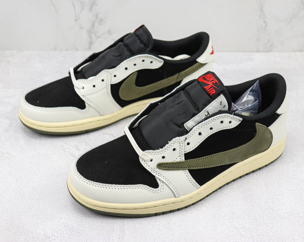 Travis Scott x Air Jordan 1 Retro Low OG 'Olive'