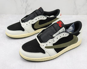Travis Scott x Air Jordan 1 Retro Low OG 'Olive'