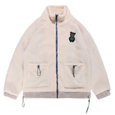 Jaqueta Teddy Patch