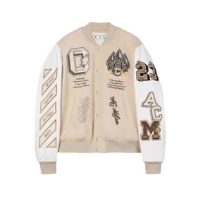 Jaqueta Off-White Varsity Milan Abloh