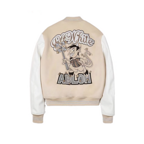 Jaqueta Off-White Varsity Milan Abloh